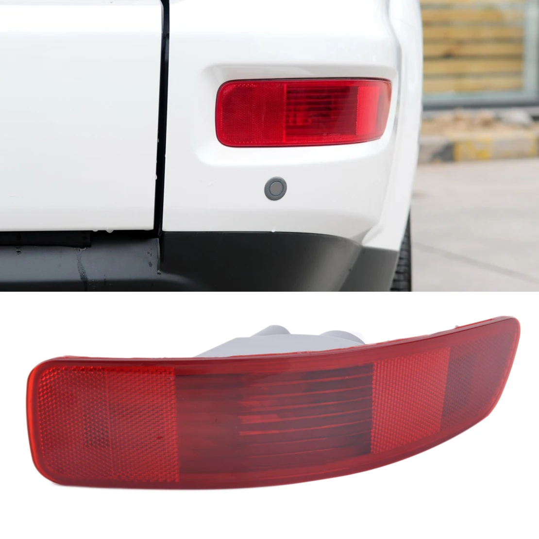 CITALL подходит для Mitsubishi Outlander peugeot 4007 Citroen C-Crosser правый задний бампер светильник противотуманная фара габаритный отражатель