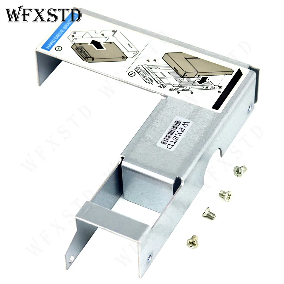 Bandeja de Suporte para Hdd de 3.5 a 2.5 Polegadas Bandeja Adaptadora com Parafuso para Conversor Dell R420 R430 R510 R520 T620 R710 R720 R730 09w8c4 com 10 Peças Cabos de computador e conectores - Imagem 6
