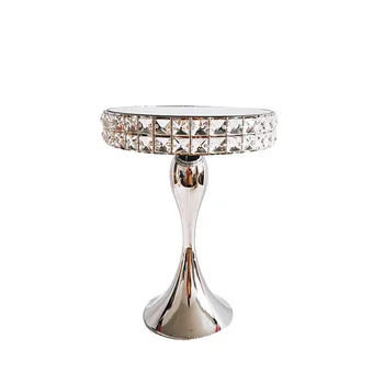 

1pcs Square Crystal wedding cake stand new cake plate