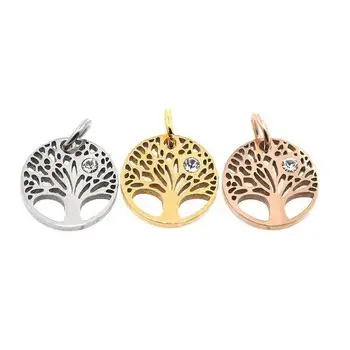 

Christmas Tree Jewelry Fashion Accessories For Jewelry,Stainless Steel Jewelry Accessory,Electroplating,PVD Plating,16*12*1.5mm