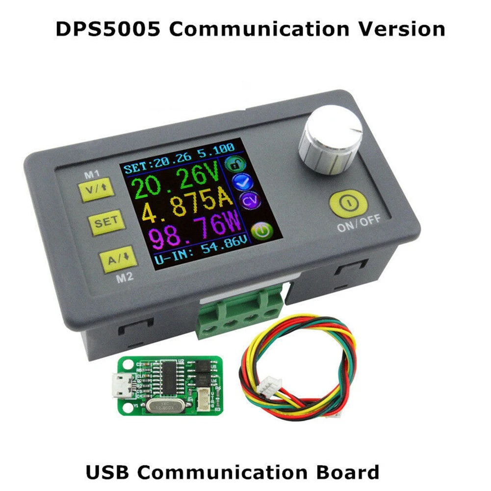 DPS5005 ключ блокировки регулятор напряжения преобразования дома регулируемый Шаг вниз ЖК-дисплей связь Версия модуль питания