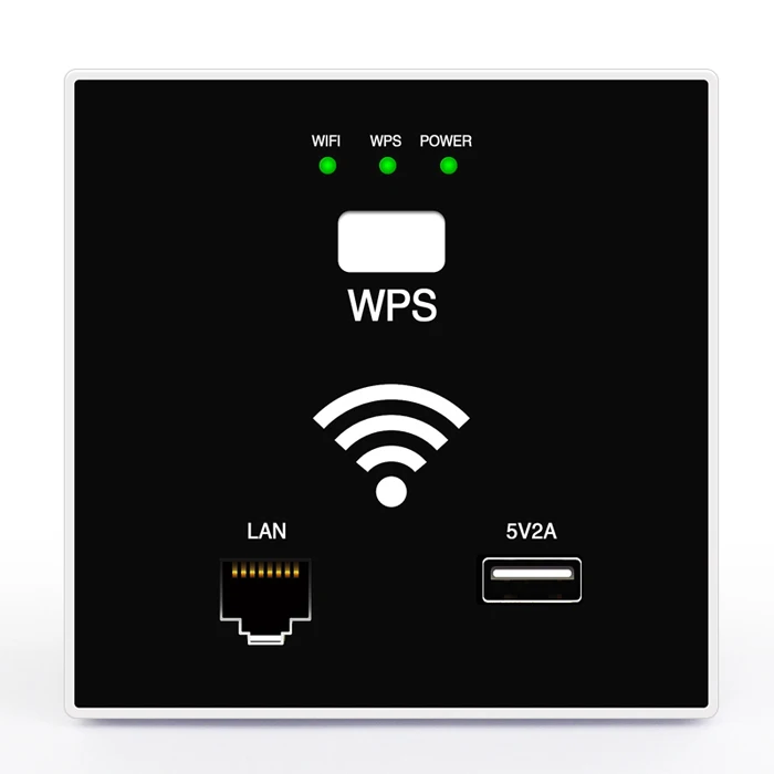 86 Тип 300 м встроенный Wi-Fi маршрутизатор отель умный дом беспроводной WISP сильная электрическая панель AP