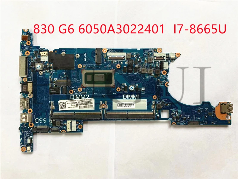 Материнская плата для ноутбука 6050A3022401 hp 830 G6 с фотографическим процессором