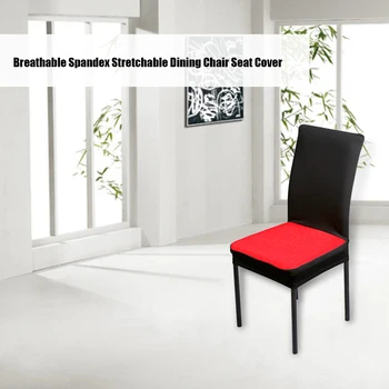 

2pcs/set Breathable Cover Stretchable Dining Chair Seat Covers Chair Slipcovers Protectors Wedding Events Decoration