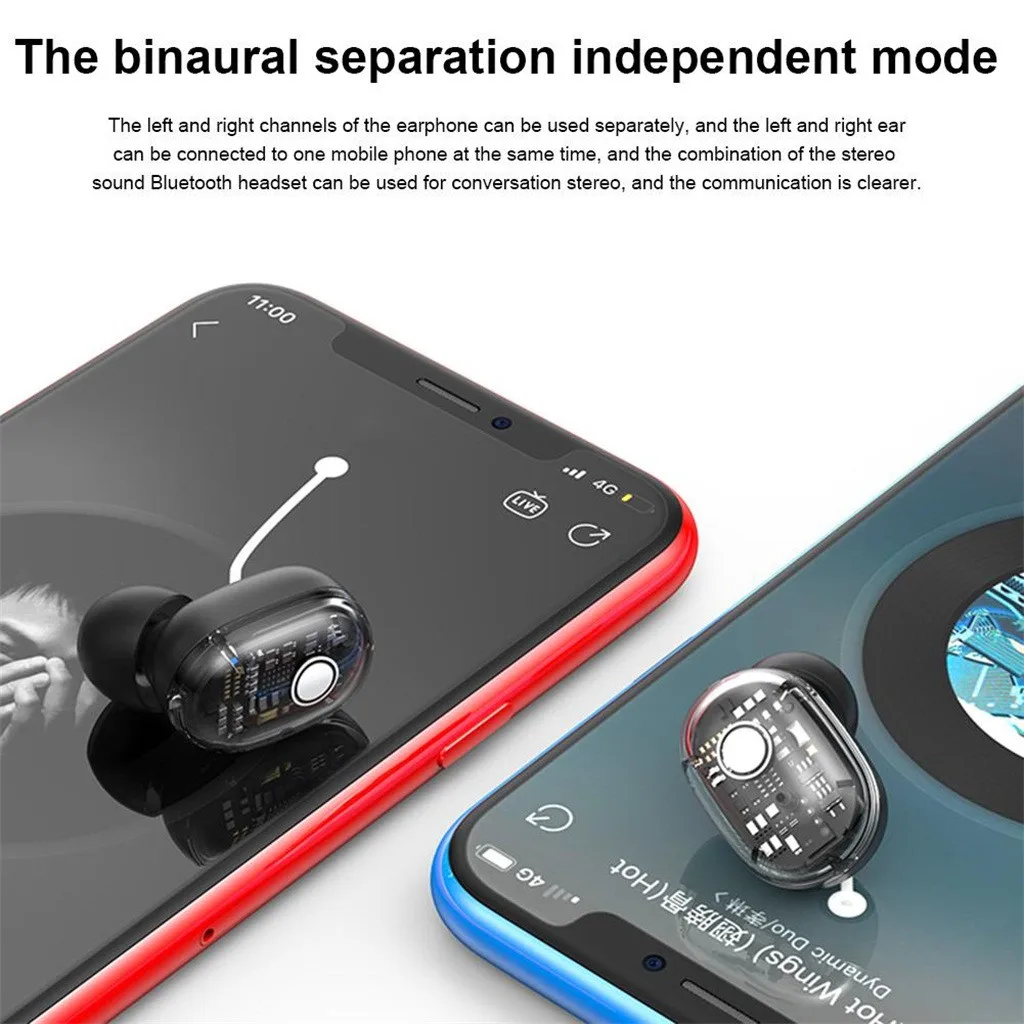 20% Bluetooth наушники горячие беспроводные Bluetooth спортивные мини бинауральные чистые наушники-вкладыши гарнитура наушники игровая гарнитура kulaklxyk