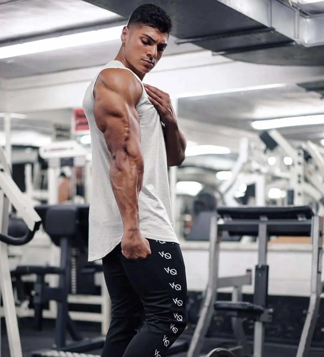 Muscle Dr. Brothers Европа и Америка стиль повседневная спортивная одежда фитнес мужской костюм осень-зима Толстовка брюки два