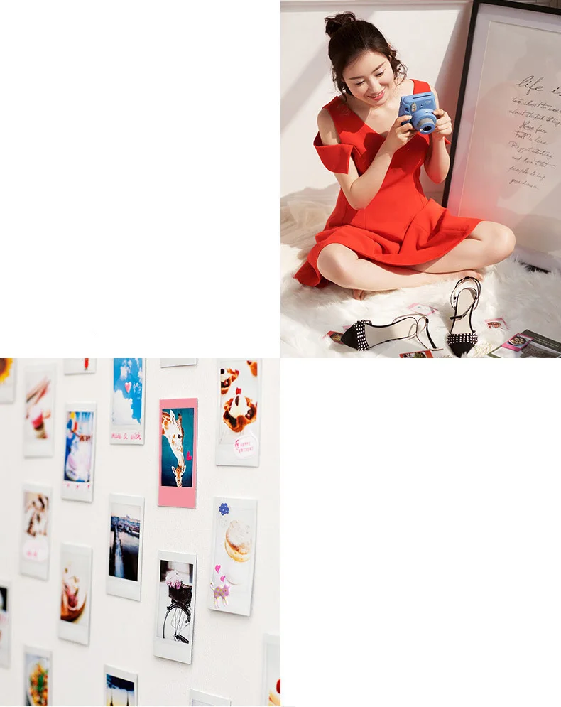 Fujifilm Instax Mini 8 пленка 10 листов Розовый Лимонад Fuji фотобумага для 70 50s 7s 90 25 Share SP-1 SP2 LOMO мгновенная камера