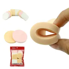 Макияж основа губка яркий гламурный 10 шт. Макияж Косметический пышный порошок Гладкая Красота косметический спонж для нанесения макияжа