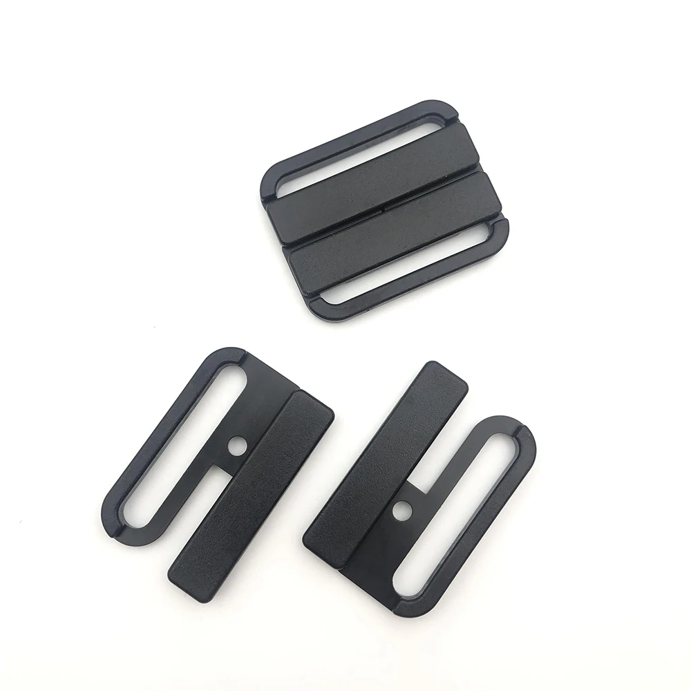 Description Picture 3 of item38mm 10 Sets/Lot Garment Plastic Buckles Bra Front Closure Swimwear Clip Bikini Clasp Replacement Back Hook DIY Accessories
