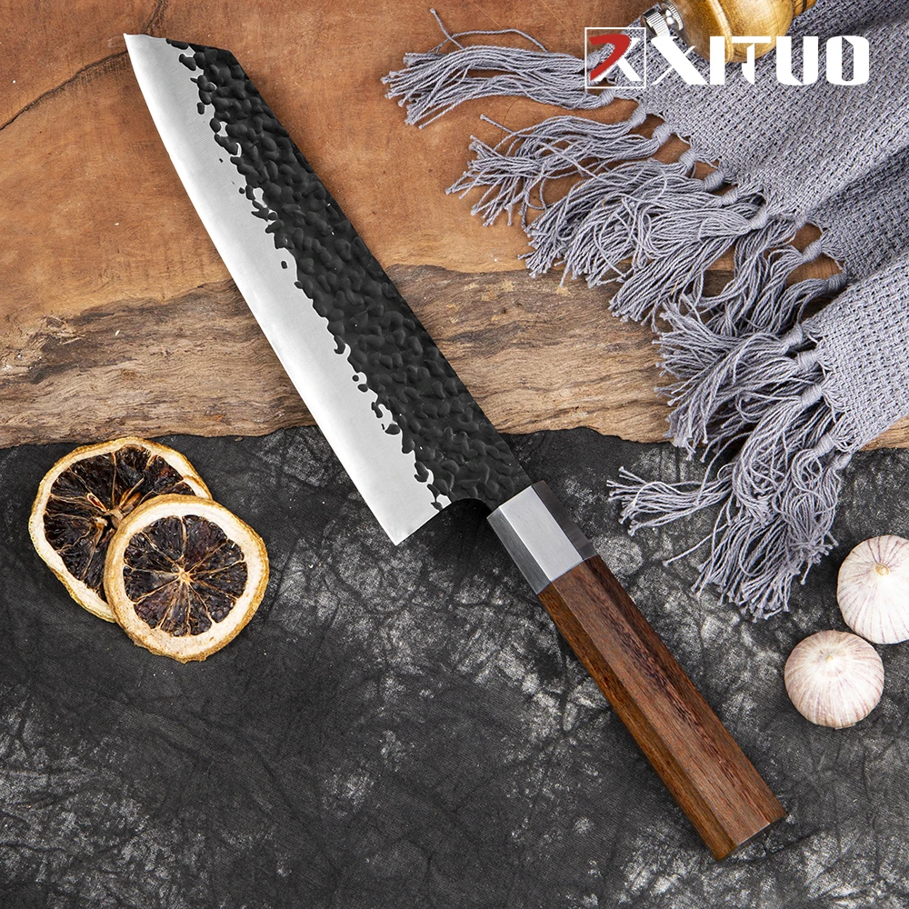Xituo-日本のナイフ用オクタゴンハンドル,8インチ,包丁,プロ用 AliExpress