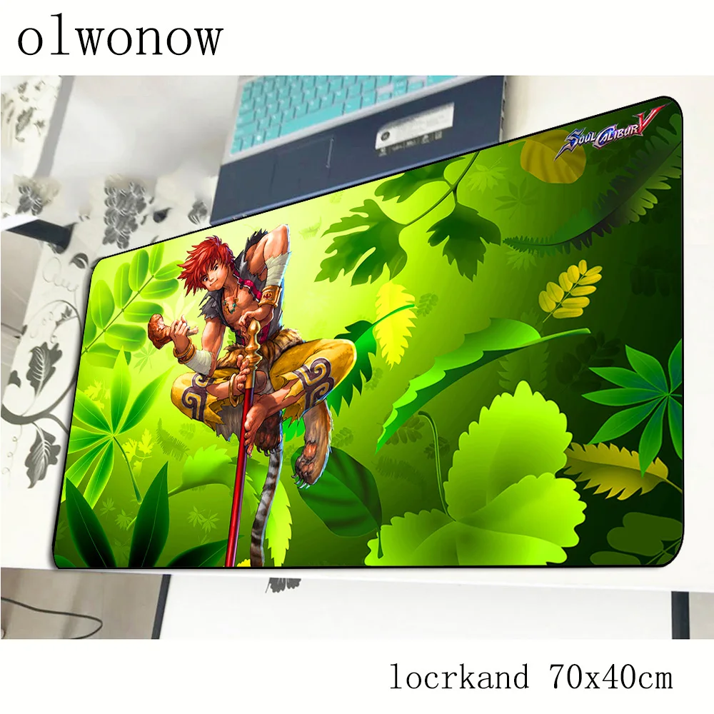 Soulcalibur коврик для мыши 70x40 см locrkand коврики для мыши лучший игровой коврик для мыши геймер esports персонализированные коврики для мыши Клавиатура ПК коврик