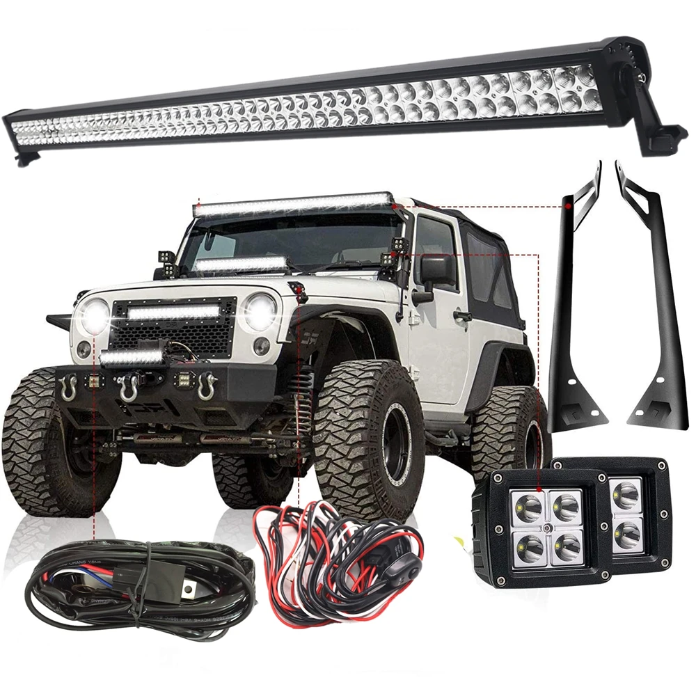 RIGID CHASE ライトバーリジットジムニーラングラープラドLEDバー RIGID CHASE ライトバーリジットジムニーラングラープラドLED