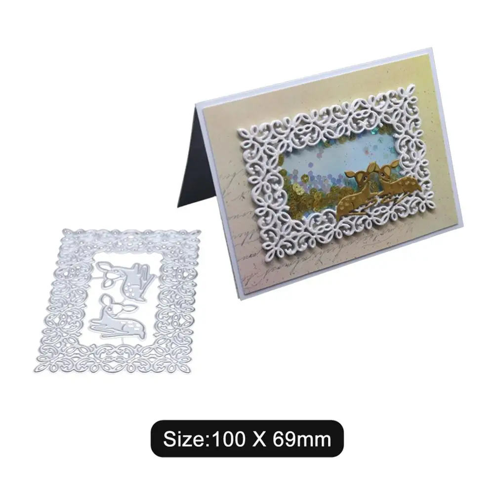 Cutting Dies for Scrapbooking URYKE Carbon Steel Die Cuts Stencil Metal Mould Template DIY Embossing Card Making New 2019 | Дом и сад