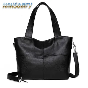 

HANNAMFY 2019 Fashion New women bag High quality pu leather women handbag Pu Leather Women Shoulder Bags Famous Designer YA-24