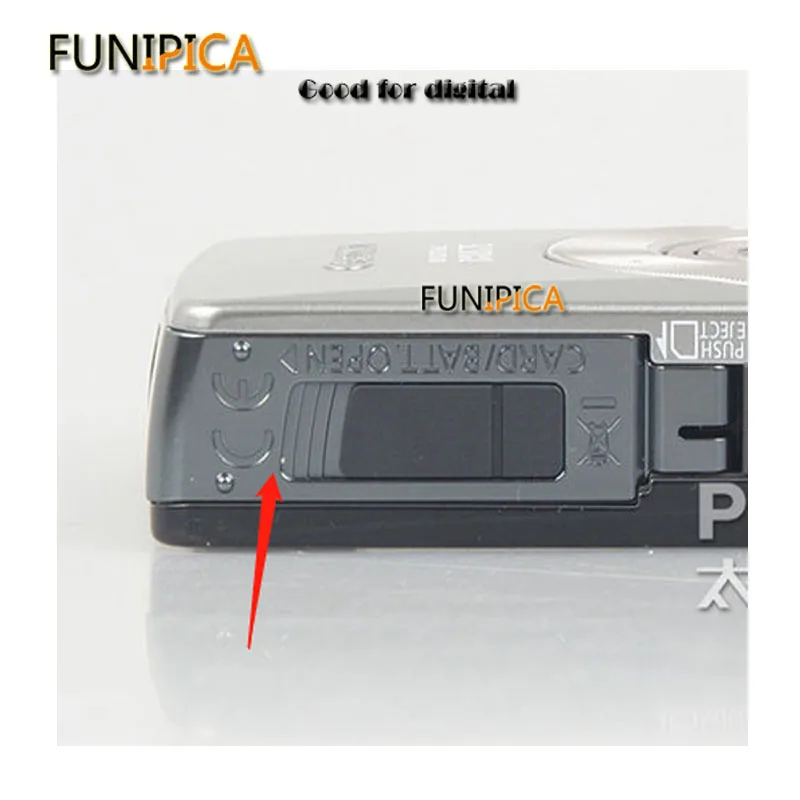 Б/у SD750 части крышки двери для canon Ixus75 крышка батареи(без резины) Запасные части камеры