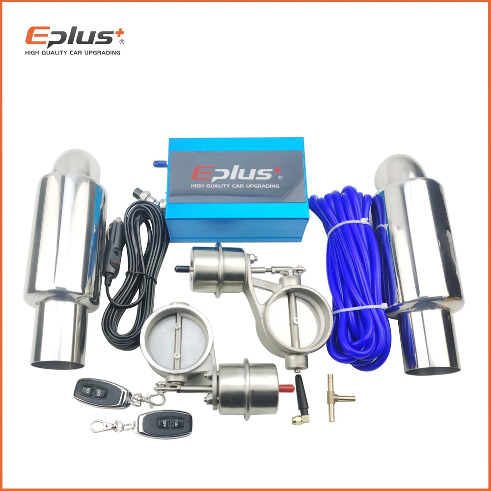 

EPLUS Car Exhaust System control Valve Sets Vacuum Controller Device Remote Controller Switch Universal 51 63 76MM