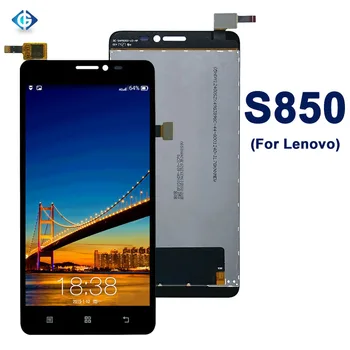 

20pcs 5.0'' Full Display Parts For LENOVO S850T Screen Sensor For Lenovo S850 LCD Display Touch Screen Replacement Ship DHL