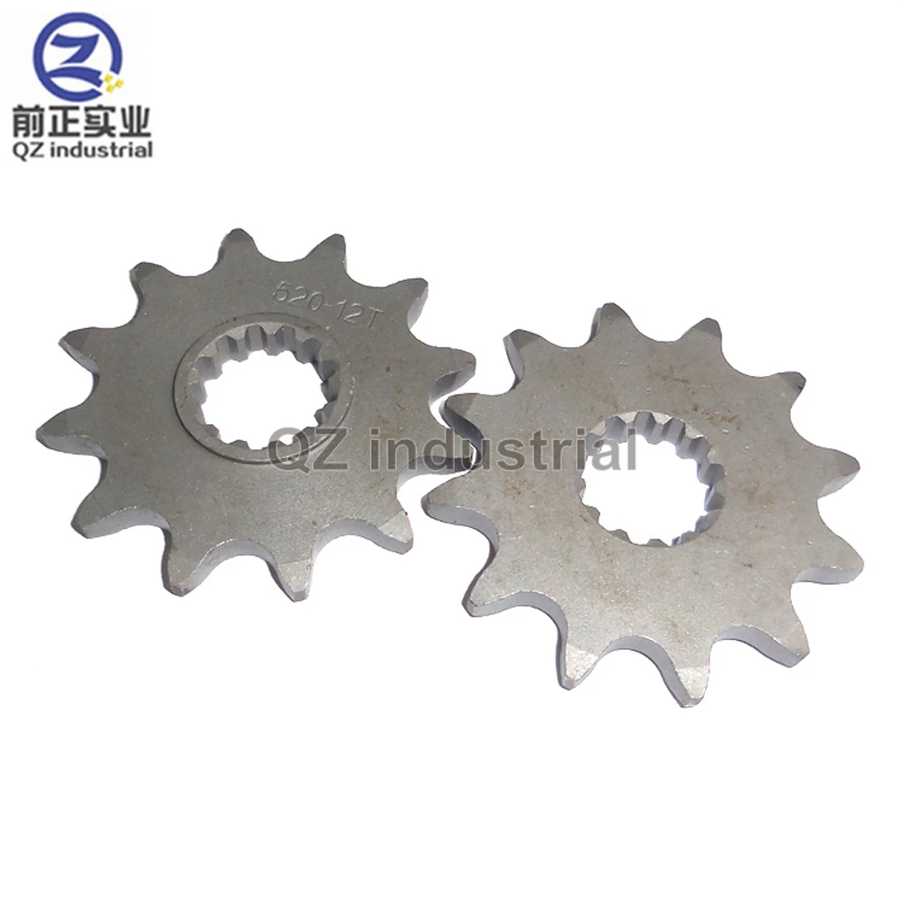 QZ industrial new and original motorcycle QM200 GS200 QS200 DR200 GXT200 QM200GY 520-12T 520 12T small sprocket