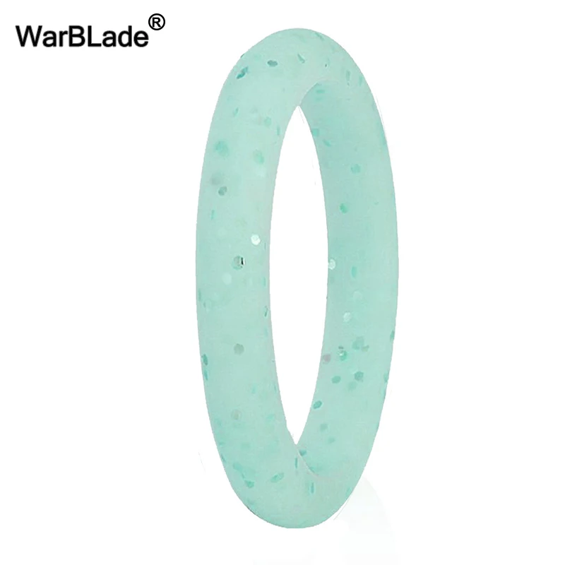 WarBLade 2.7mm Silicone Rings For Women Wedding Rubber Bands Hypoallergenic Flexible Sports Antibacterial Silicone Finger Ring