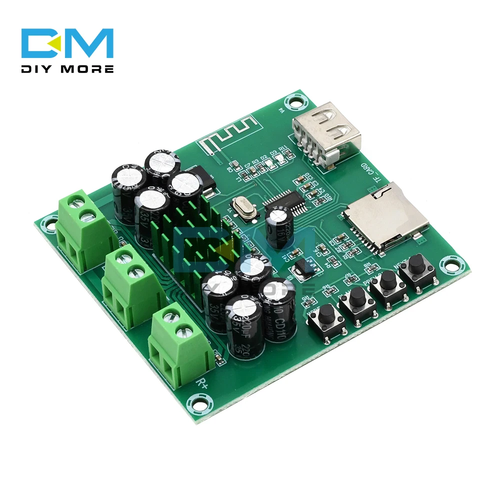 Двойной двойной 50 Вт + 2*50 2X50 Bluetooth 4 0 U диск TF карта плеер Amp усилитель плата
