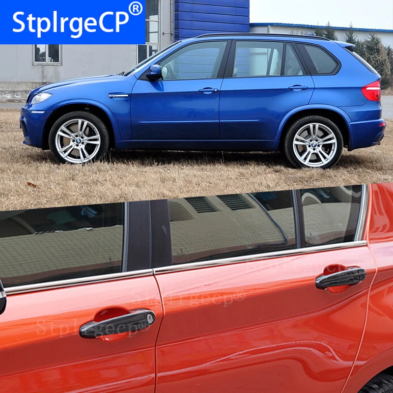 Для BMW x5M x5 M E70 2010 2011 2012 2013 Аксессуары 100% Настоящее углеродное волокно Авто Внешняя