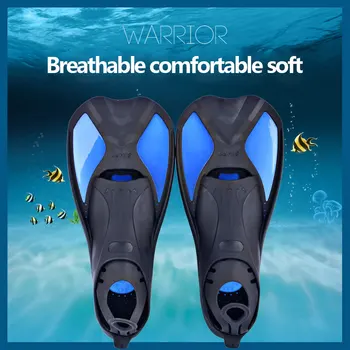 

Swimming flippers sets of adult portable swimming equipment duck flippers diving fins for men and women