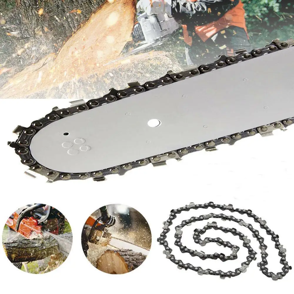 16/18/20 Inches 59/72/76 Drive Link Chainsaw Saw Chain Blade Wood Cutting Chainsaw Parts