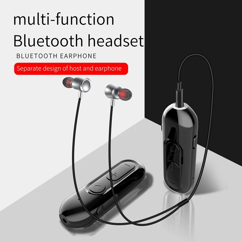 Bluetooth 5 0 Receiver with Earphone Mic 3 5mm Jack AUX Wireless o Adapter for Car Headphone Speaker Stereo Music