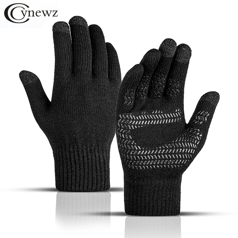Winter Tactical Gloves Camouflage Genuine Leather Thicker Sports Combat Gear Glove Thick Full Finger Military Glove Waterproof