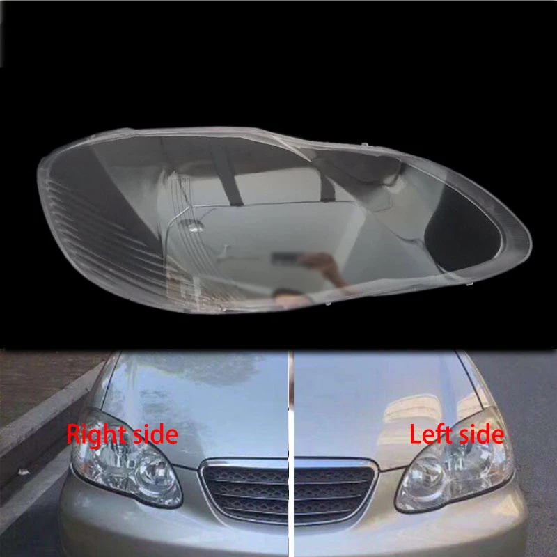 Auto Refit For Toyota Corolla 2003-09 Front Headlight Transparent Lampshade Left 