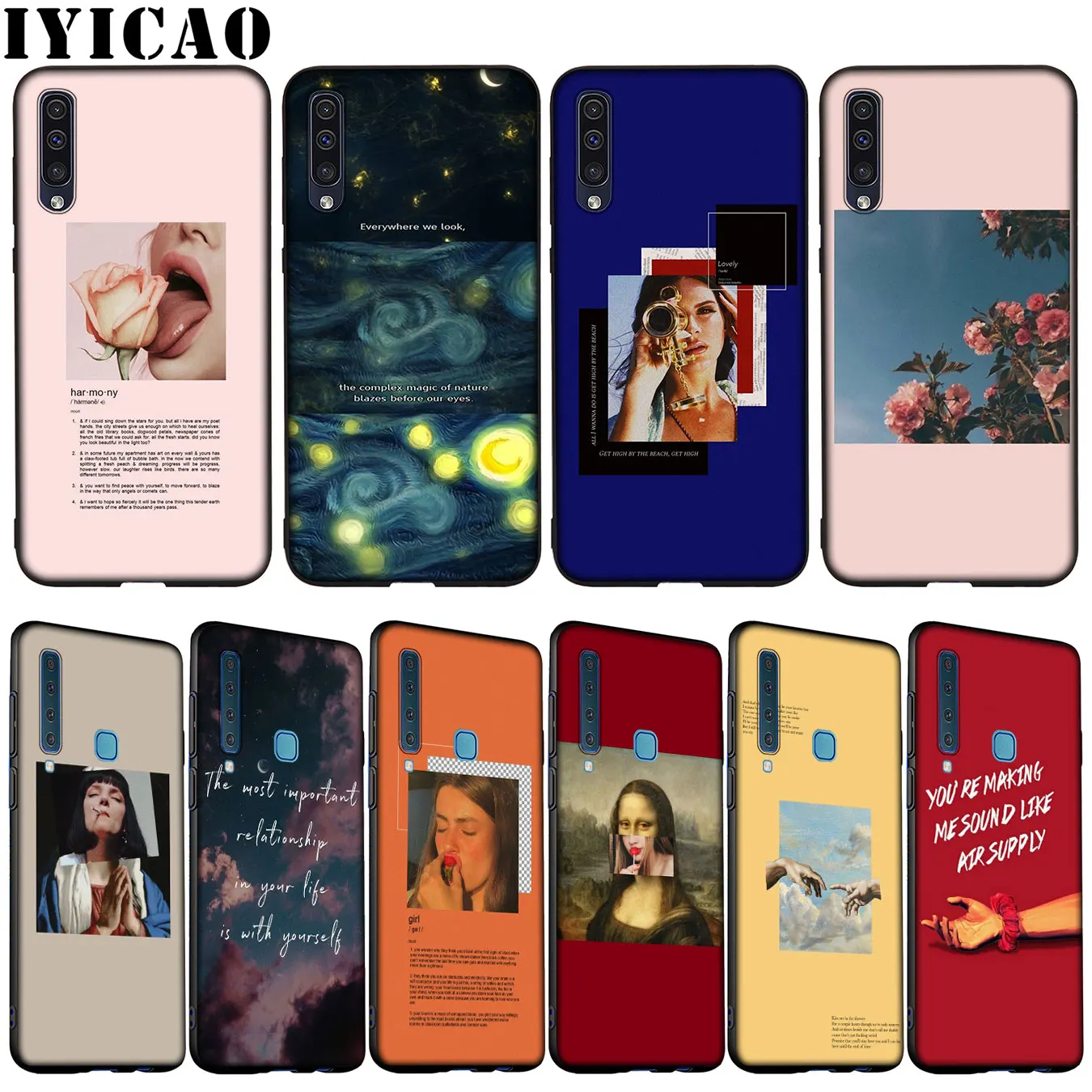 Мягкий силиконовый чехол для Samsung Galaxy A70 A60 A50 A40 A30 A20 A10 M10 M20 M30 M40 A20E | Мобильные