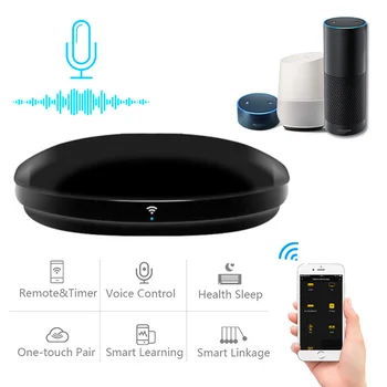 

Universal Intelligent WiFi/IR/2.4G Wireless IR Remote Controller Via IOS Android Smart Home Automation work with Alexa Amazon