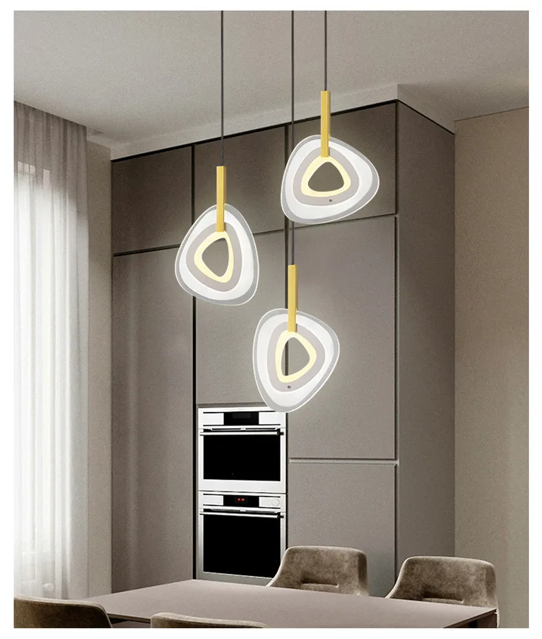 NORDIC SINGLE ACRYLIC PENDANT LIGHTS -LED PENDENT LIGHTS