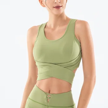 

Women's sports suit lingerie set Yoya pants Sexy Suits Shock-resistant tank top tight buttcolor Yoya clothing ladies Hot sale