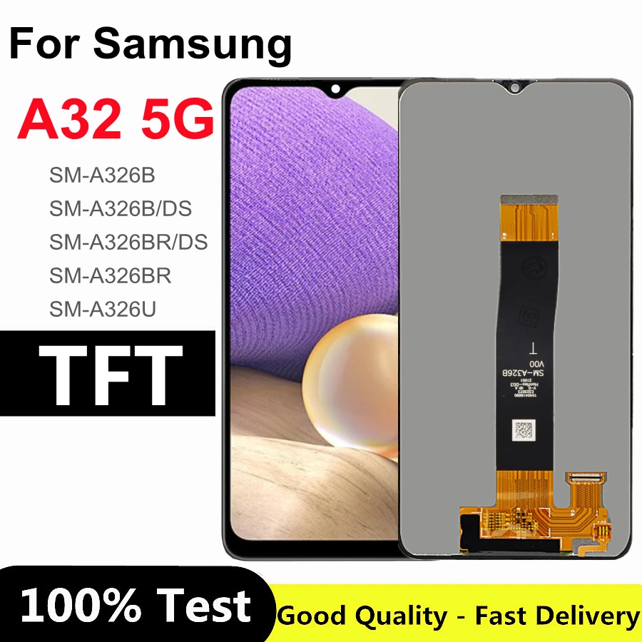 6.5'' For Samsung Galaxy A32 5G LCD Display with Touch Panel Screen  Digitizer Assambly For Samsung A32 5G A326 SM-A326B lcd - AliExpress  Cellphones & Telecommunications