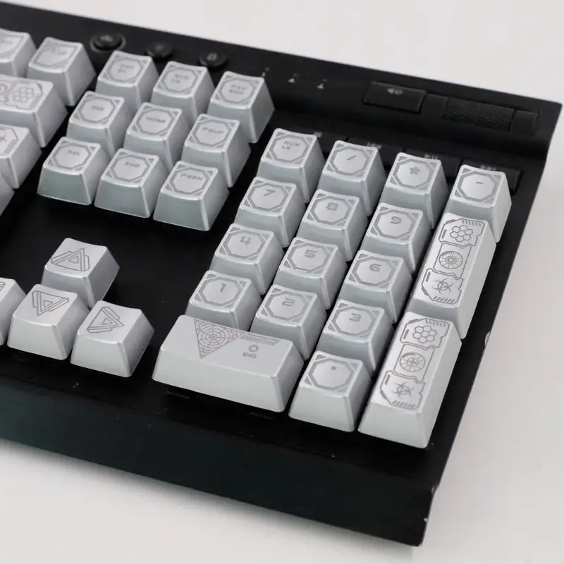 RGB 104 Keycaps ANSI Layout OEM ABS исходный код Shot с подсветкой для Corsair K70 K65 K95 RGB механическая клавиатура