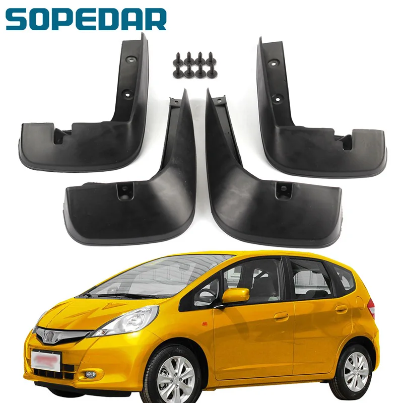 4 шт. брызговики для Honda Fit Jazz 2007 2008 2009 2010 2012 2013|Грязезащита| |