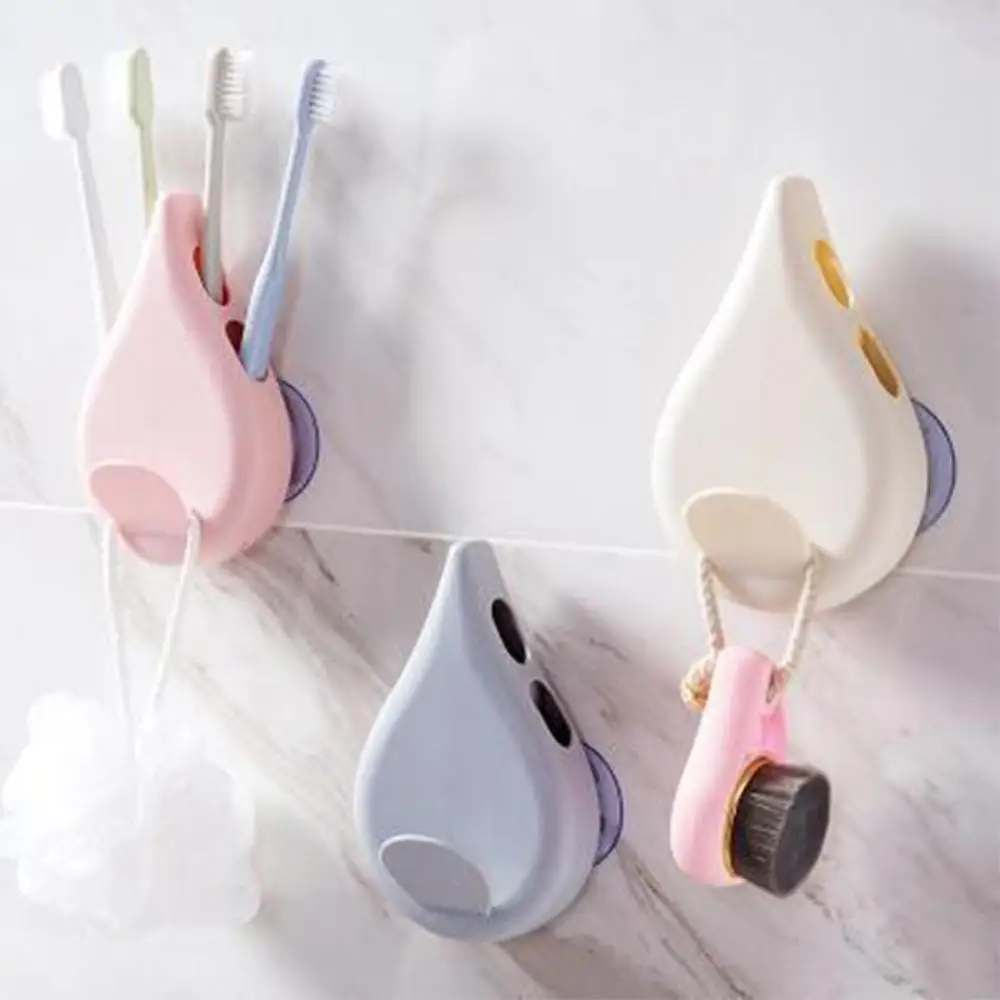

New Hanging Bathroom Utensil Box Toothbrush Storage Rack Bathroom Toothpaste Toothbrush Storage Box Holder Organizer