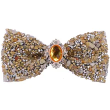 Галстук-бабочка с кристаллами, детский, мужской, унисекс, арт-шоу, Свадебный костюм жениха, цветочницы, костюм, рубашка, аксессуары, новинка, галстук-бабочка, подарки