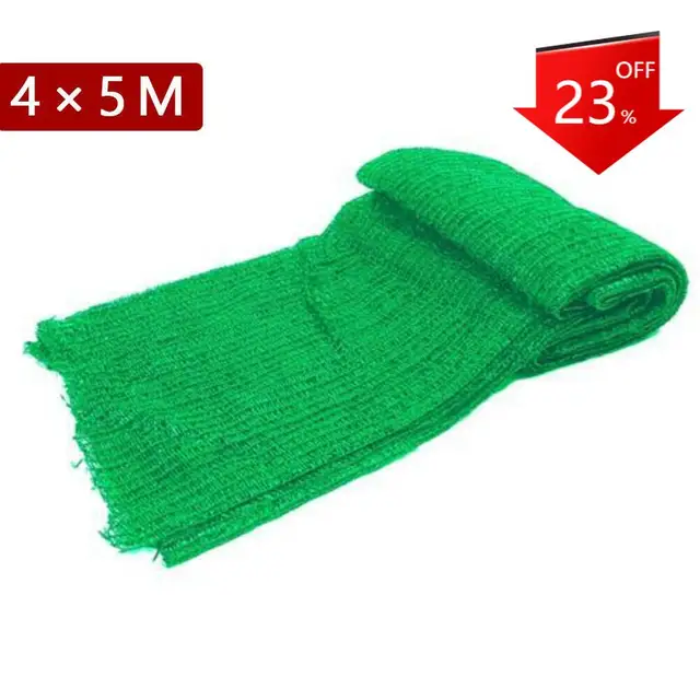 Kültéri Árnyék Vitorlák Zöld Árnyalatú Nettó Fényvédő Titkosítás Megvastagító Hőszigetelő Porszigetelő Háló - Image 2