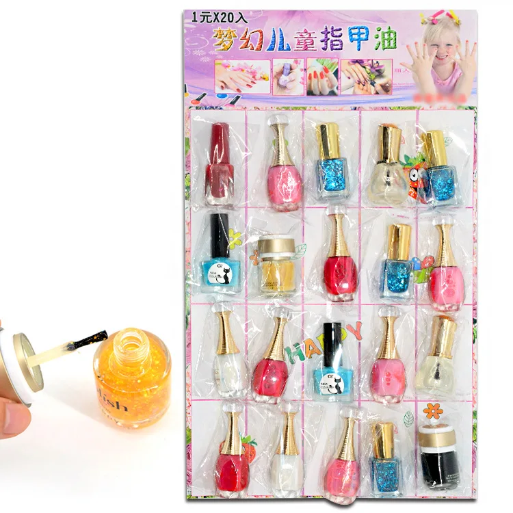 

Beauty GIRL'S Love Shiny Large Bottle of Nail Polish School Related Commissary Students Hanging Board Toy Wholesale Supply of Go