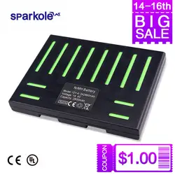 (Для QQ5) Sparkole 14,4 V 2800 mAh NIMH Батарея для Cleanmate QQ5 робота пылесоса (CE и UL)