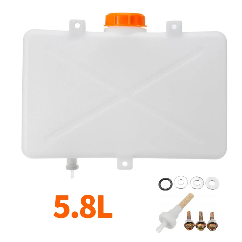 5.8l Plastic Air Diesel Parking Heater Fuel Tank Gasoline Oil Storage