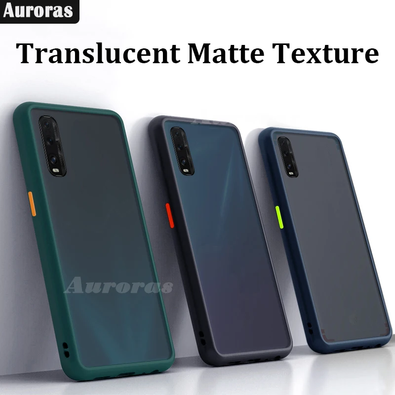 Чехол для OPPO Find X2 Матовый Жесткий чехол полупрозрачный ударопрочный X3 Pro Neo Lite A74 5G