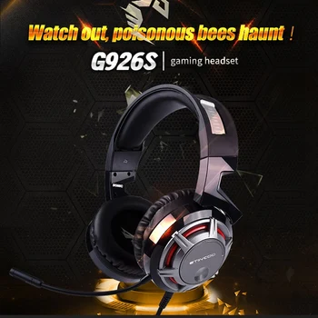 

AM05-SOMIC G926S PS4 Gaming Headset Wired PC Stereo Earphones Headphones with Mic for New One/Laptop Tablet Computer