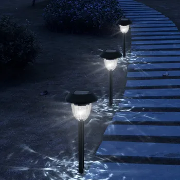 

2 Pack Outdoor Solar Lights Rotating Projection Lamp Waterproof Garden Lights Landscape Lighting Porch Yard Walkway Lamps