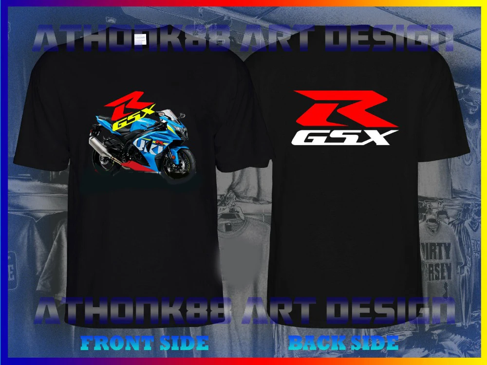 2019 Motorcycle Motorrad Suz Gsx-R 1000 Gsxr Tee Shirt Summer Slim Fit Men T Hipster O-Neck Tops Make My Own | Мужская одежда