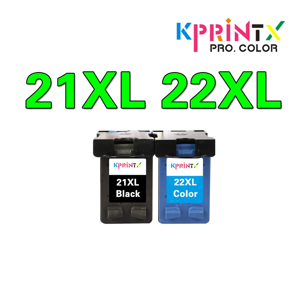 Картридж 21XL 22XL совместимый с hp 21 22 чернильный картридж для hp21 hp22 Deskjet F2180 F4180 F2200 F2280