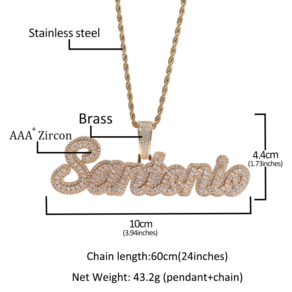 [GET ME BLING] King Time Necklace ★大人気★ MAXBLING81 Hip Hop Rapper Style Jewelry Simulated Diamond