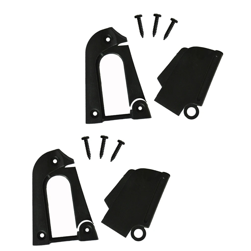 2 Pcs 3 Hole Guitar Truss Rod Cover With Screws For Guitar Spare Parts